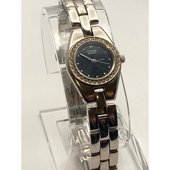 VTG Citizen Dress Womens Watch 23mm New Battery Wrist 5.5" WR 5930-S99001 - Picture 4 of 8